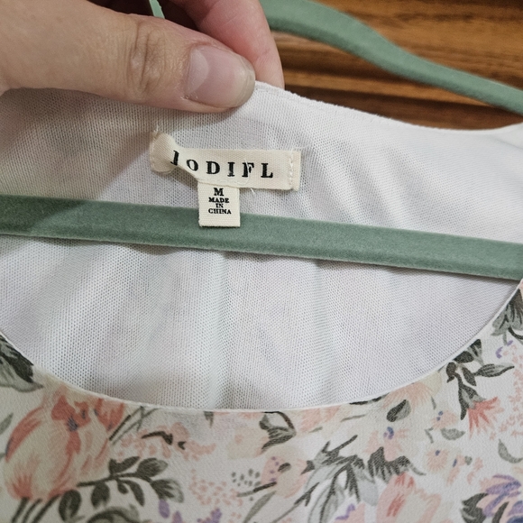 JODIFL Pastel Floral Midi Dress - Picture 2 of 3